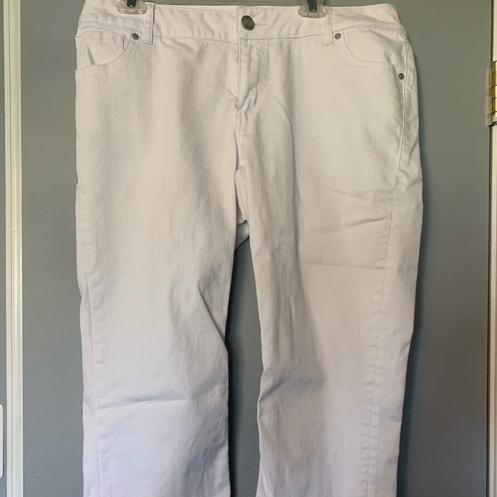 Lane Bryant size 16 cropped jeans